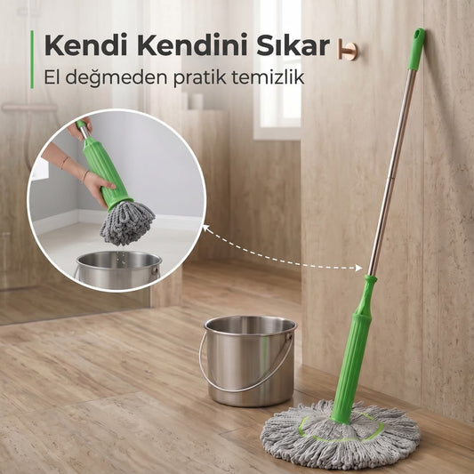 MOPERATEM KENDİNDEN SIKMALI MOP
